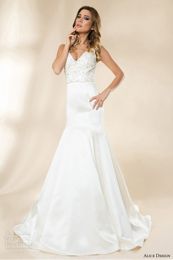 alice design bridal 2014 rochie de mireasa sirena matilda