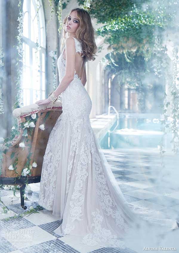 alvina valenta wedding dresses spring 2014 lace gown keyhole back skirt godets style 9407 alvina valenta wedding dresses spring 2014 lace gown keyhole back skirt godets style 9407