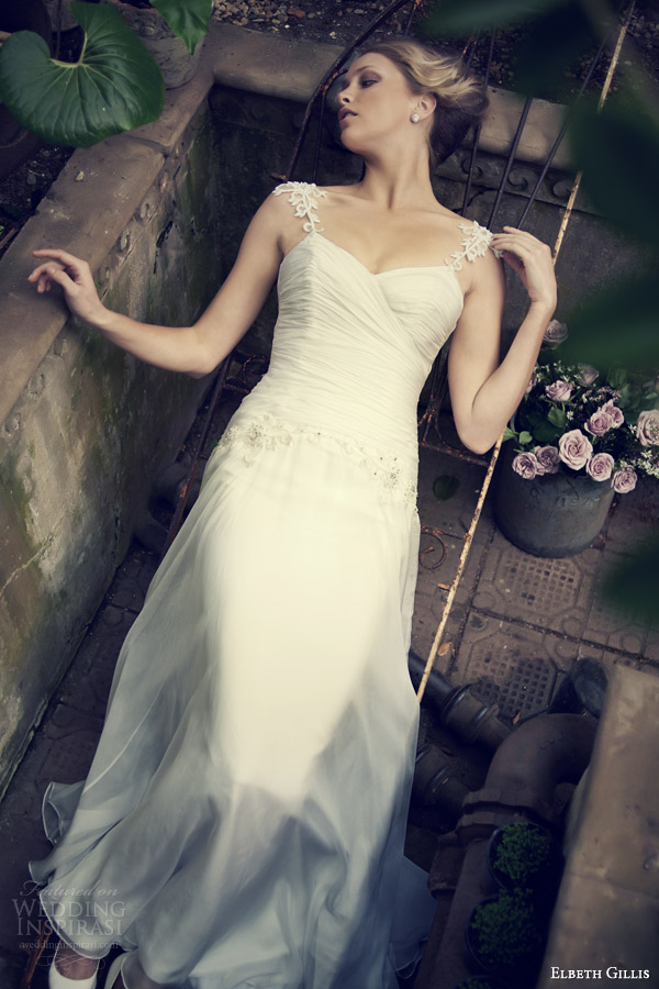 elbeth gillis bridal 2014 wedding dress beaded straps audrey