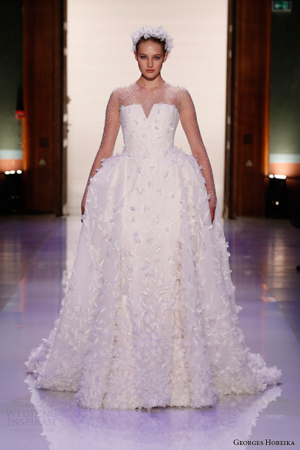 georges hobeika couture wedding dress spring 2014 