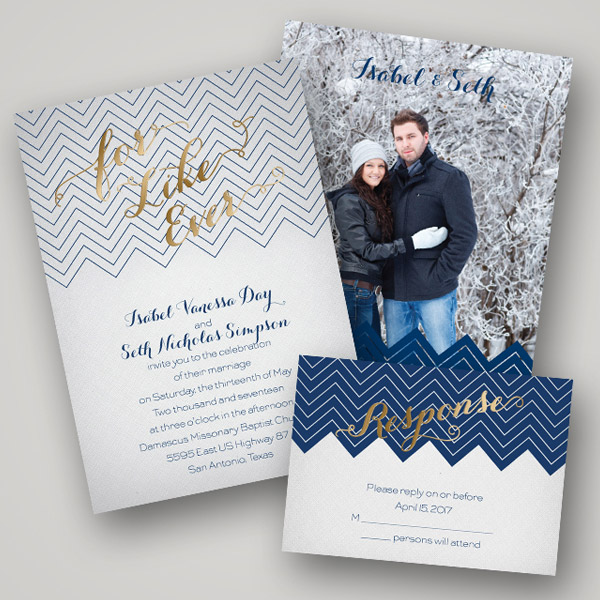 invitations by dawn gold foil wedding wedding invite style for like ever