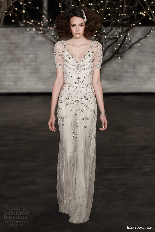 jenny packham bridal 2014 marion embellished wedding dress