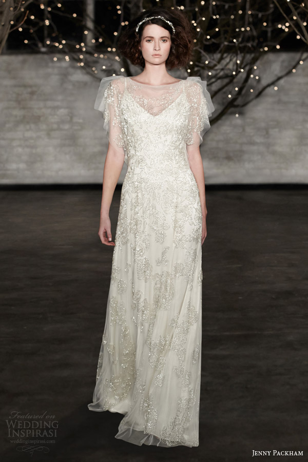 jenny packham bridal wedding dresses spring 2014 rita embellished gown