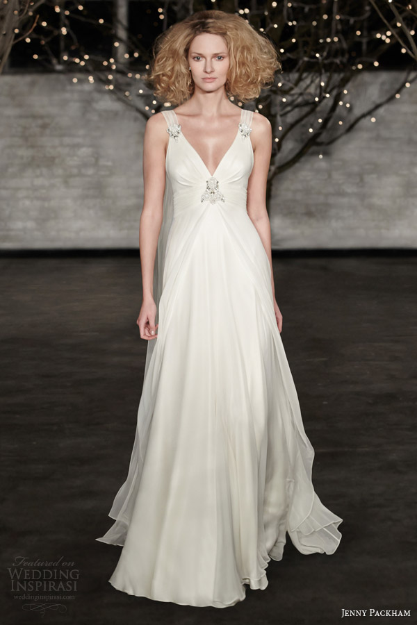 jenny packham wedding dresses spring 2014 ellie gown straps jenny packham wedding dresses spring 2014 ellie gown straps