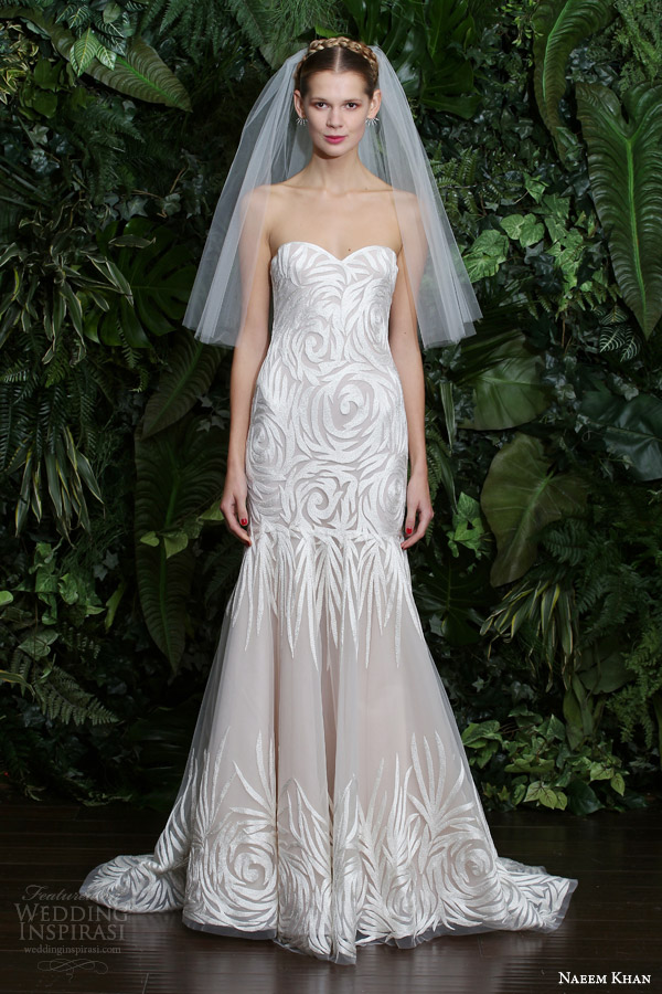 naeem khan bridal fall 2014 florence wedding dress