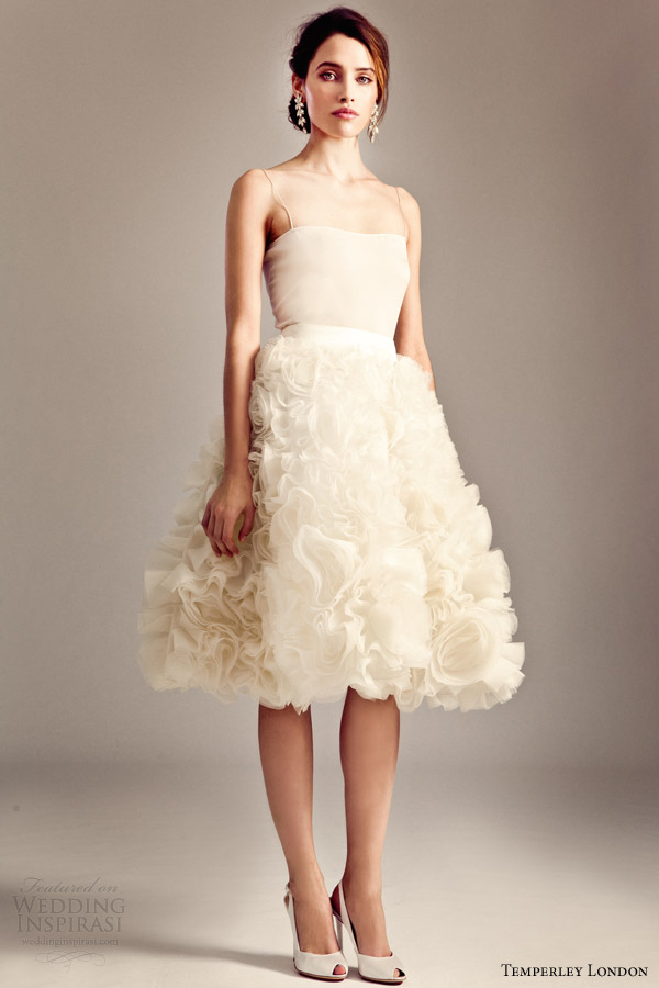 temperley london 2014 bridal iris collection rose skirt