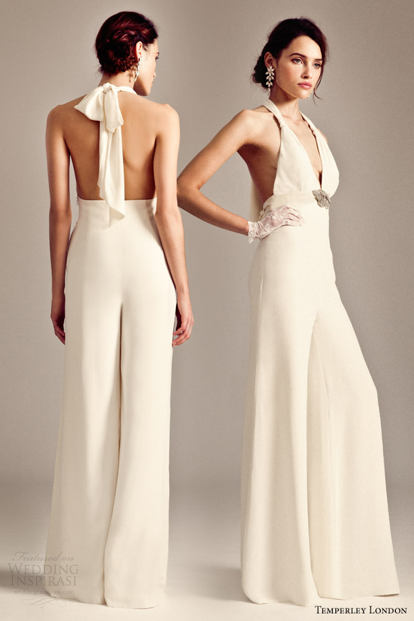 temperley wedding dresses 2014 2015 iris nepheli bridal jumpsuit