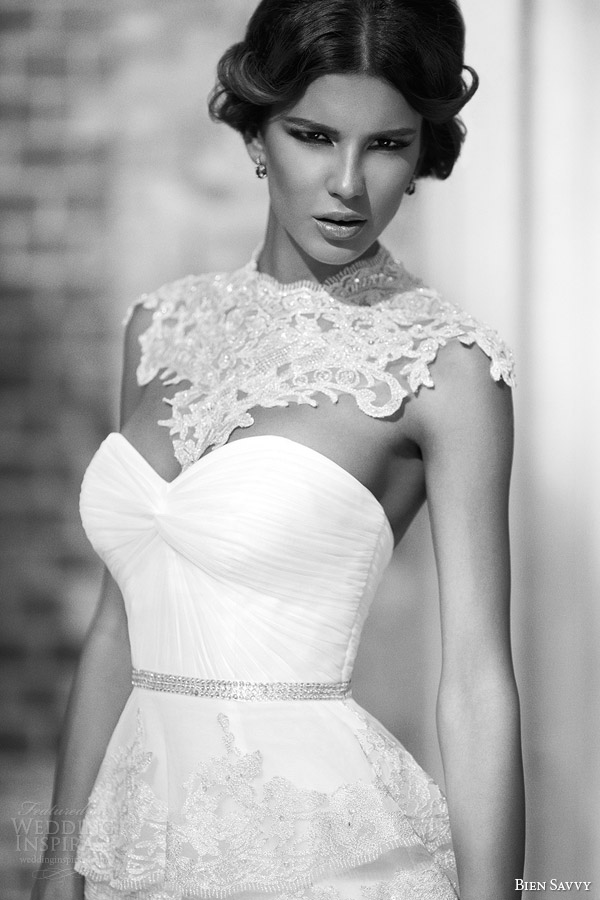bien savvy spring 2014 unique wedding dresses regina gown jeweled neckline bien savvy spring 2014 unique wedding dresses regina gown jeweled neckline