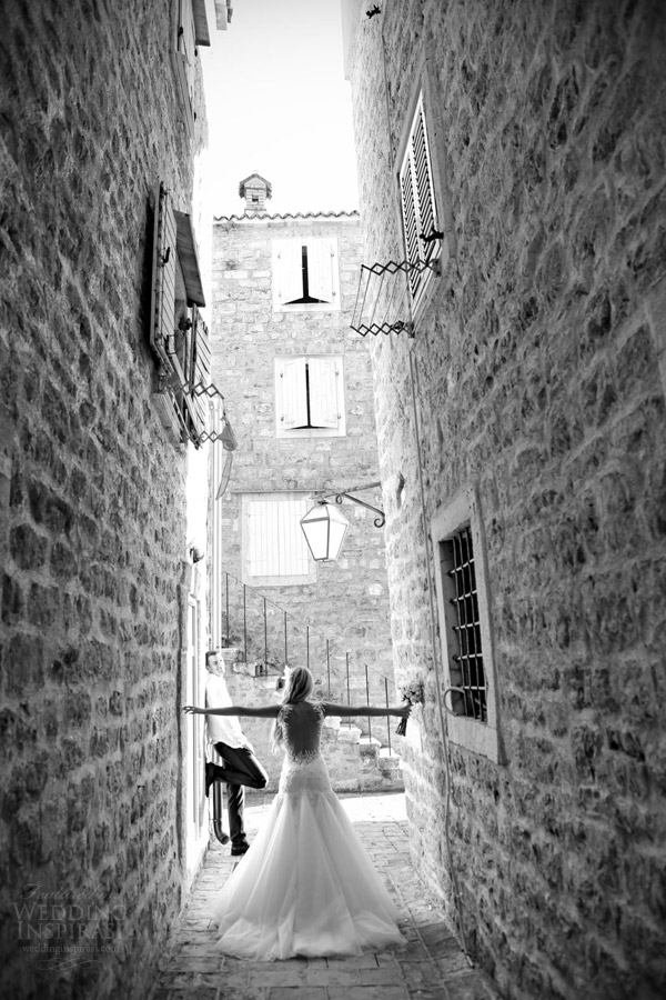 galia lahav bridal 2014 real bride wedding photography black white