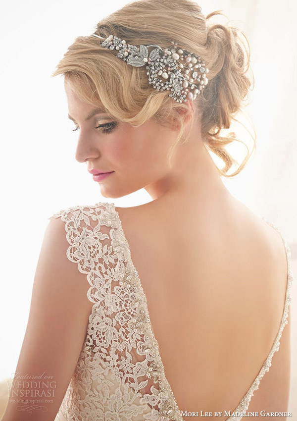 mori lee by madeline gardner bridal spring 2014 wedding dress style 2608 close up low back