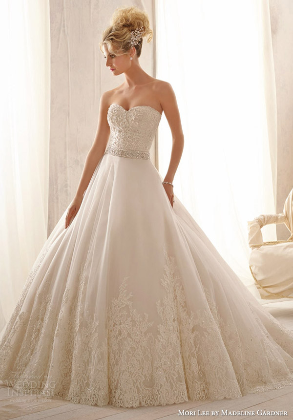 Mori Lee by Madeline Gardner Spring 2014 wedding dress