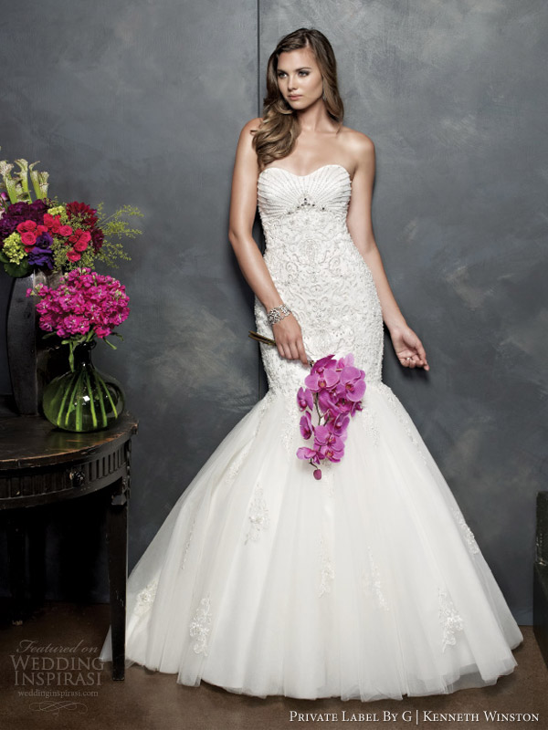 private label by g kenneth winston 2014 wedding dress style 1535