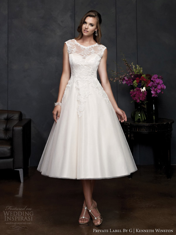 private label by g kenneth winston wedding dresses spring 2014 strapless ball gown style 1550