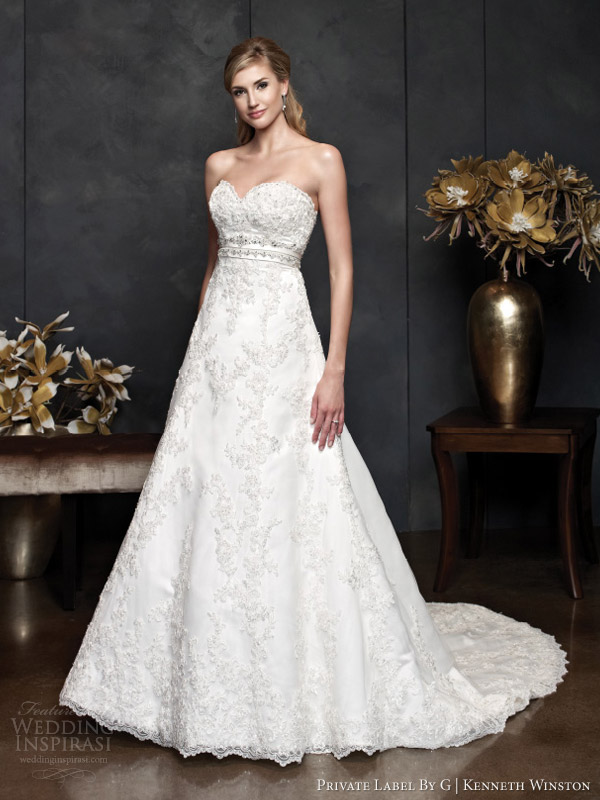 private label by g spring 2014 kenneth winston bridal collection wedding dress style 1557