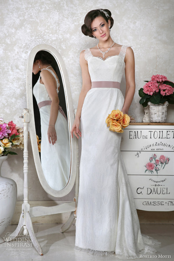 roberto motti 2014 italian designer wedding dress seleste