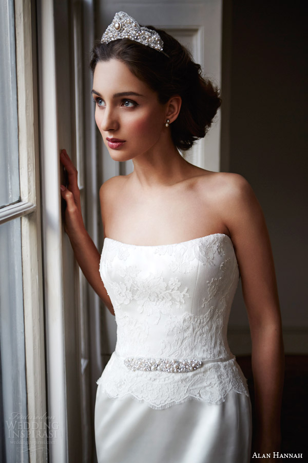 alan hannah bridal 2014 honour wedding dress tsarina tiara