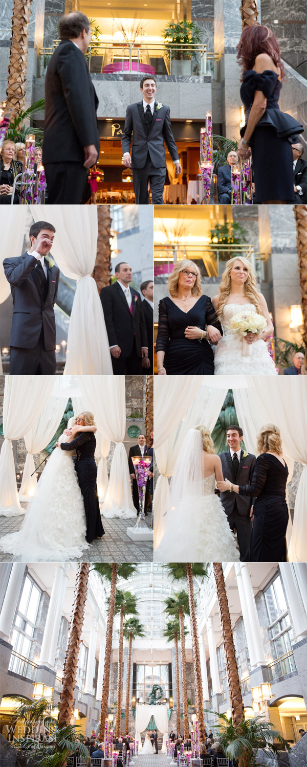 downtown chicago city wedding solemnization ceremony