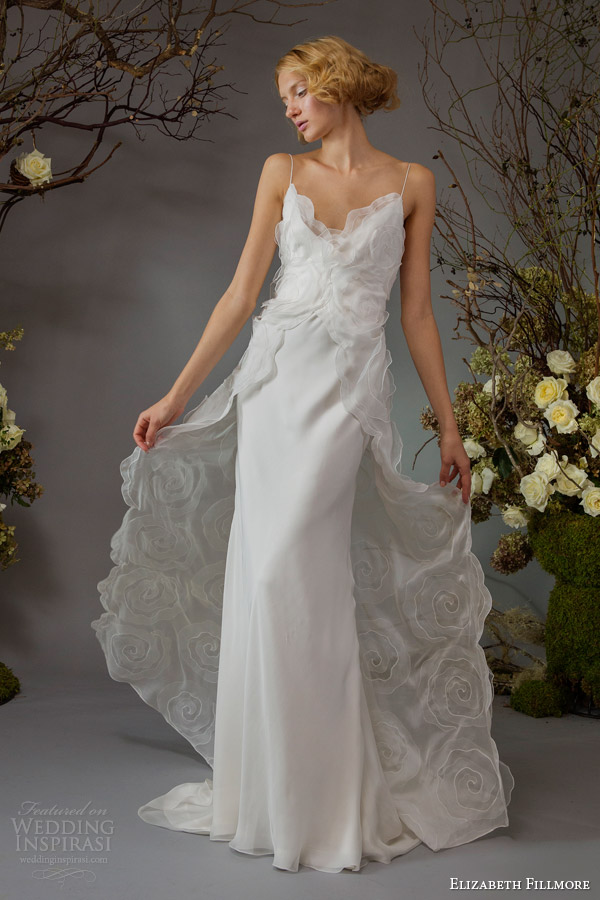 elizabeth fillmore bridal fall 2014 celeste gown straps