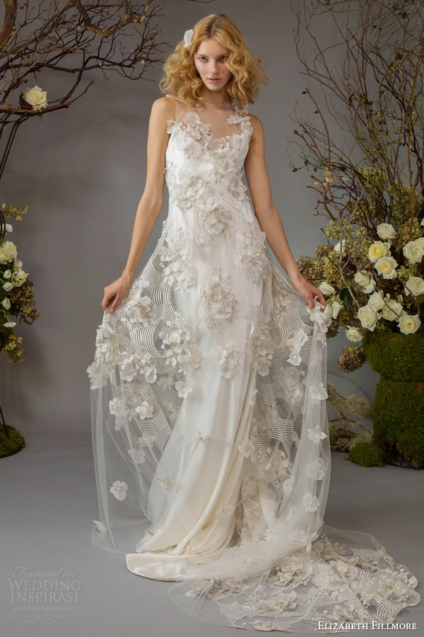 elizabeth fillmore bridal fall 2014 palace garden wedding dress