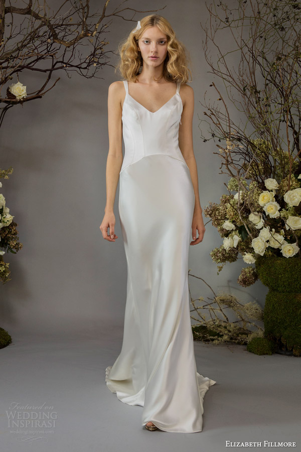 elizabeth fillmore wedding dresses fall 2014 giselle bridal gown beaded back