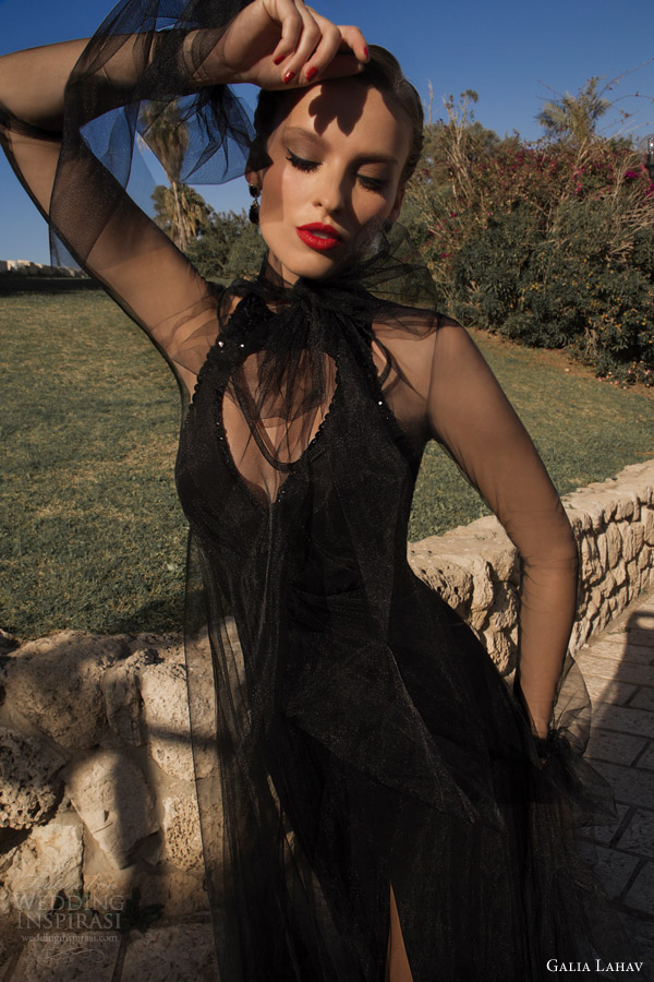 galia lahav 2014 moonstruck astroid black dress