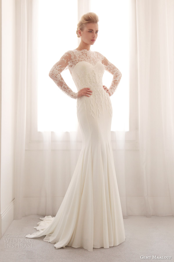 gemy maalouf wedding dresses 2014 bridal gown 3743