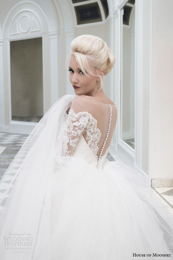house of mooshki bridal autumn 2014 juliette lace pencil skirt detachable tulle train house of mooshki bridal autumn 2014 juliette lace pencil skirt detachable tulle train