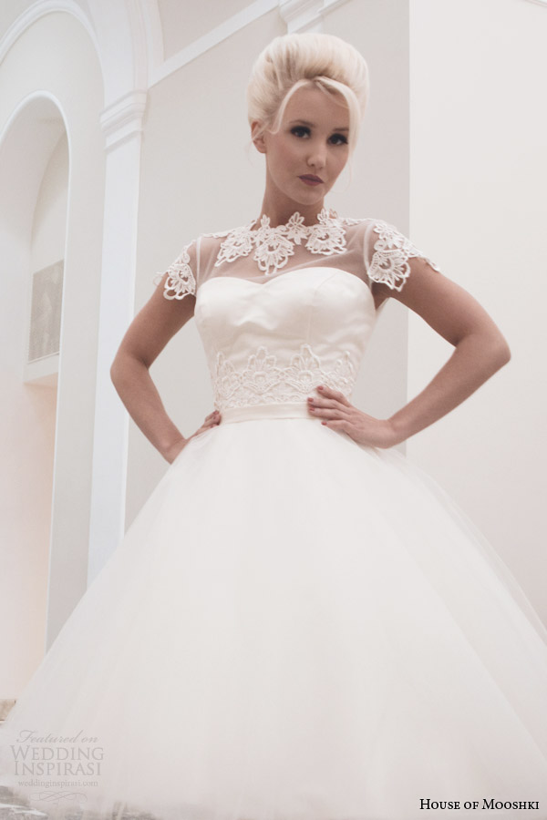 house of mooshki wedding dresses fall 2014 betty tea length gown