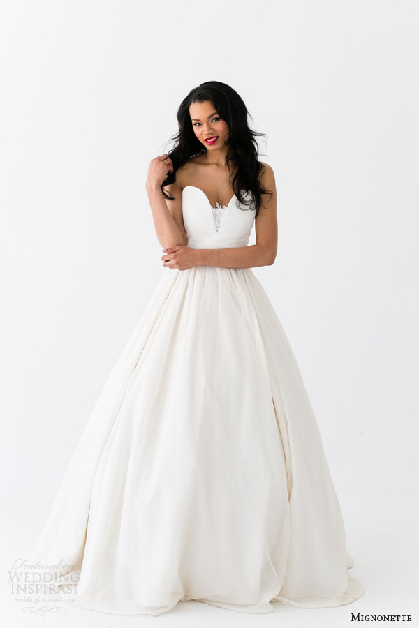 mignonette bridal spring 2014 sarah elizabeth strapless wedding dress mignonette bridal spring 2014 sarah elizabeth strapless wedding dress