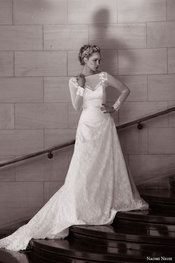 naomi neoh 2014 secret garden angelica long sleeve wedding dress front naomi neoh 2014 secret garden angelica long sleeve wedding dress front