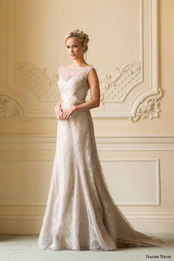 naomi neoh bridal 2014 orchid sleeveless wedding dress