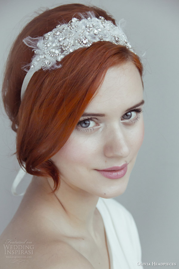 olivia headpieces 2014 bridal hair accessories amelie