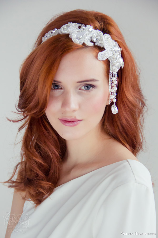 olivia headpieces 2014 bridal hair accessories daphne