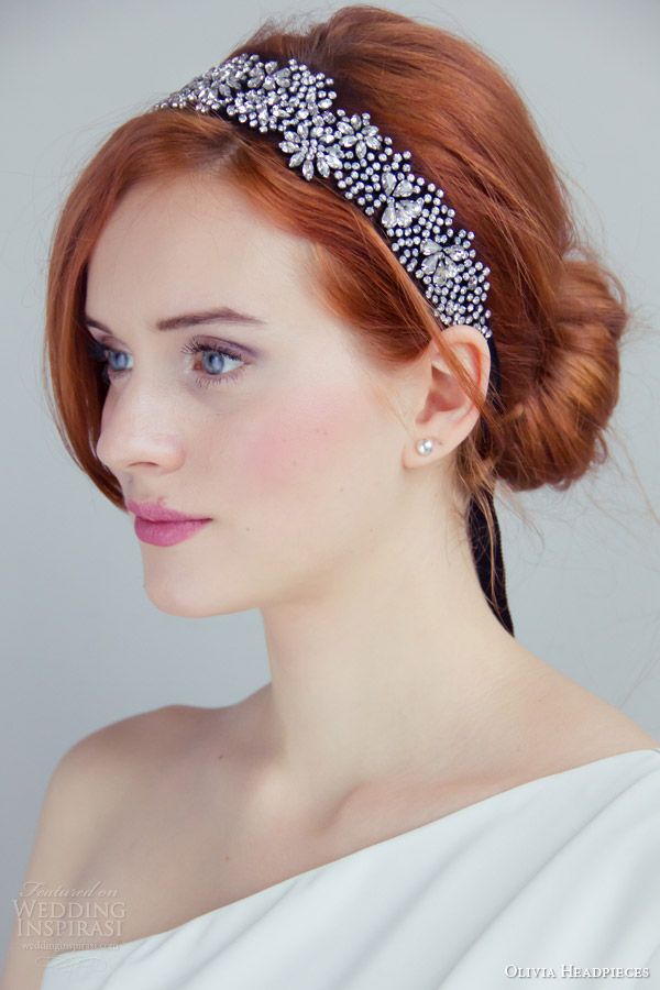 olivia headpieces 2014 bridal hair accessories edith