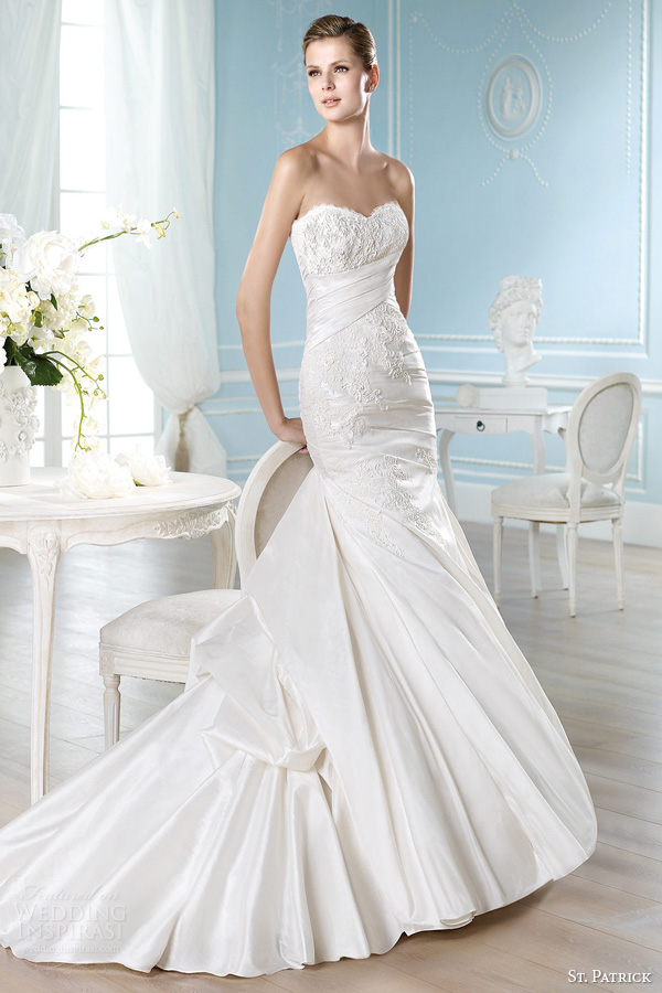 st patrick wedding dresses 2014 haller straplesss gown st patrick wedding dresses 2014 haller straplesss gown