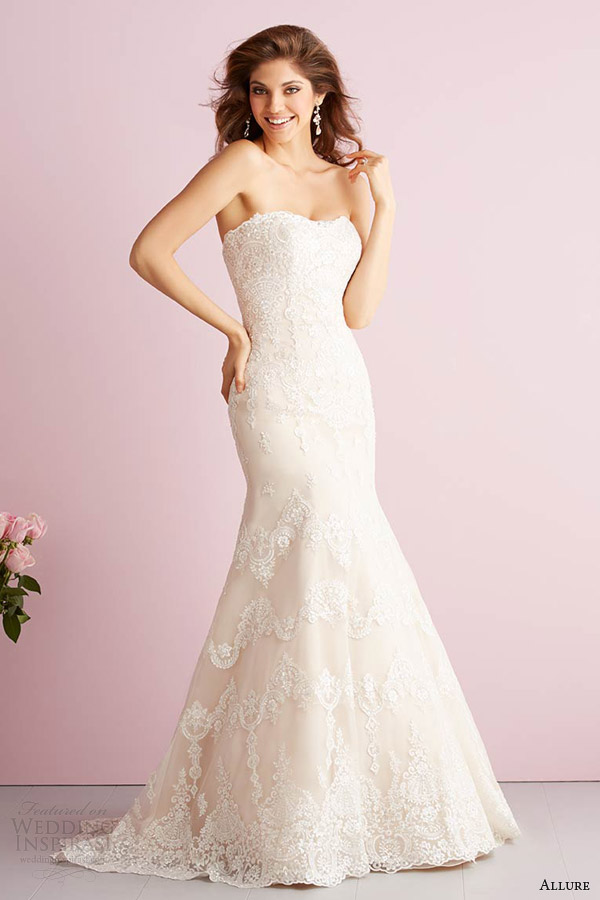 allure bridals spring 2014 allure romance collection wedding dress style 2712