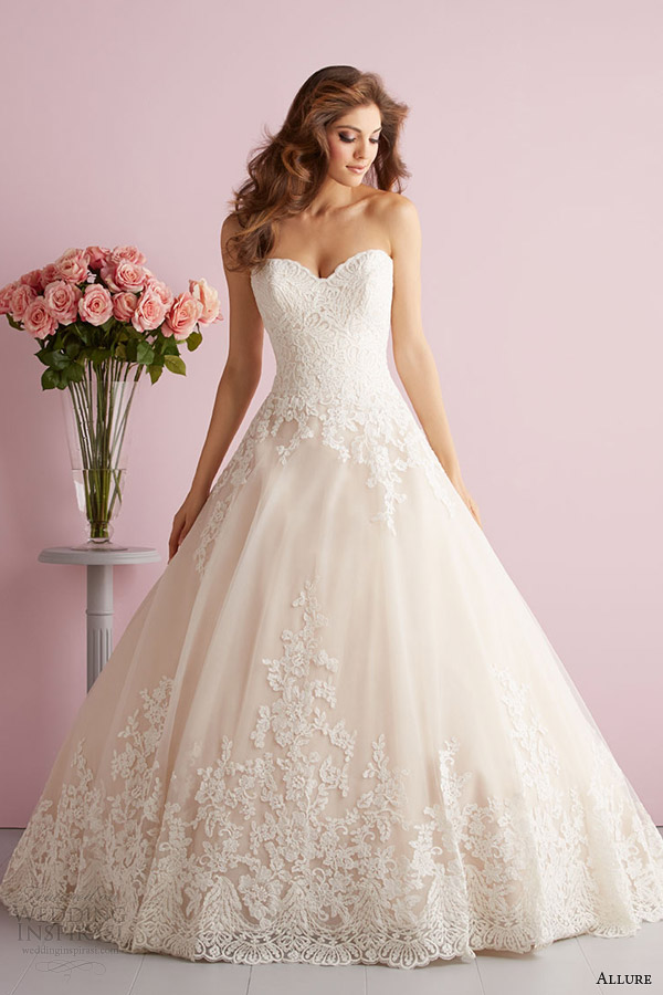 allure romance spring 2014 wedding dress style 2701