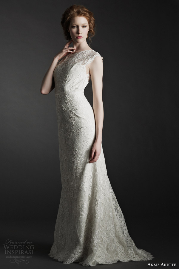 anais anette bridal fall 2014 lisette wedding dress