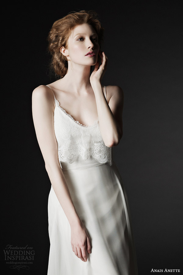 anais anette wedding dresses fall 2014 florence gown bodice detail