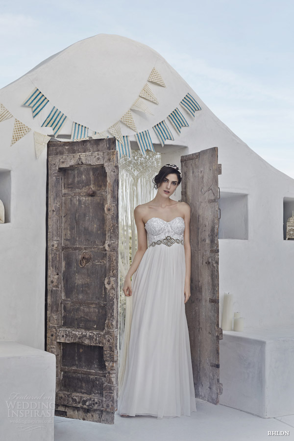 bhldn wedding dresses spring 2014 gemma strapless gown