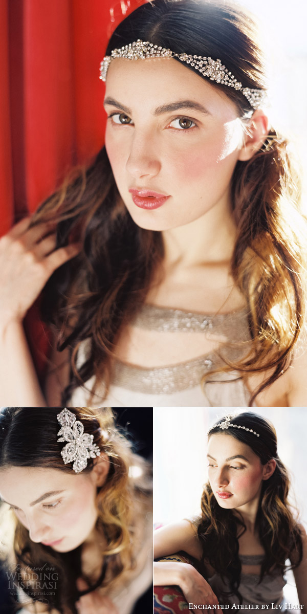 enchanted atelier by liv hart 2015 headband veil tiara halo comb