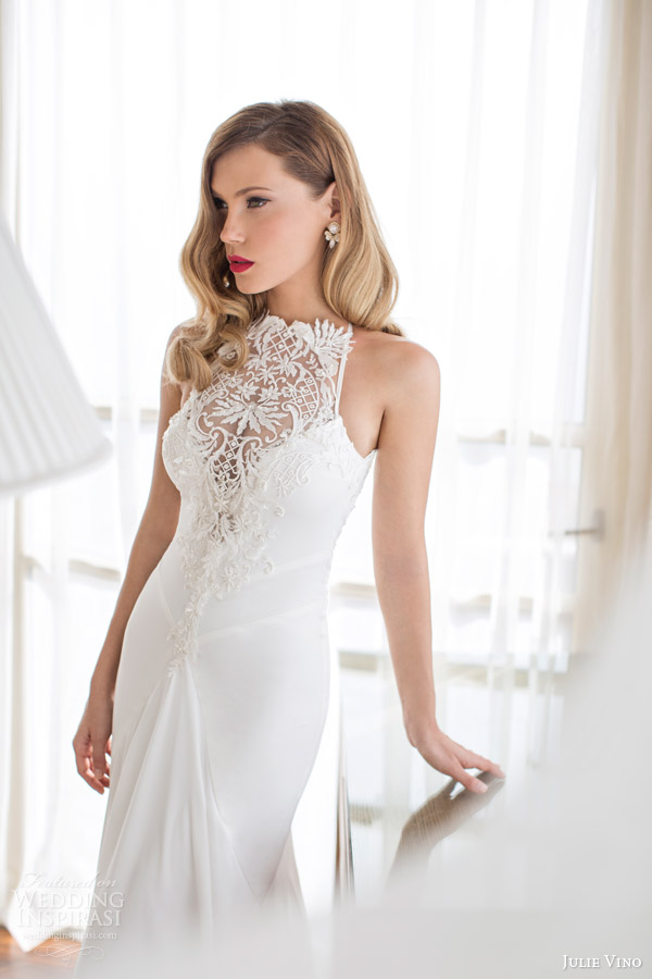 julie vino spring 2014 melanie wedding dress close up