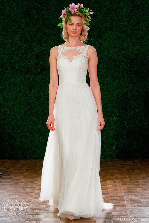 d i d watters spring 2015 wedding dress tiana style 53712