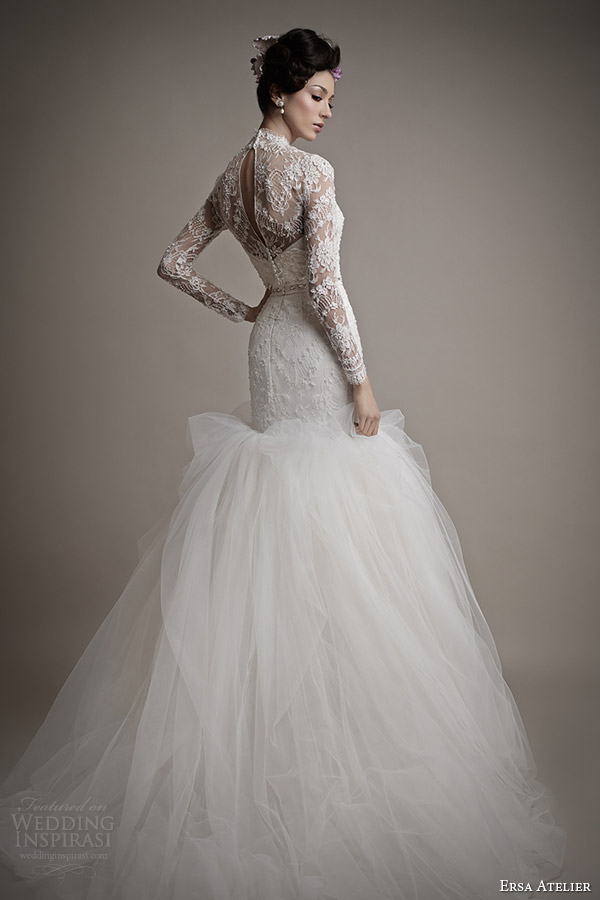 ersa atelier 2015 bridal catherina wedding dress long sleeves back view keyhole ersa atelier 2015 bridal catherina wedding dress long sleeves back view keyhole