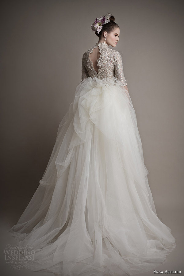ersa atelier 2015 bridal collection elmina gown sleeves keyhole back ersa atelier 2015 bridal collection elmina gown sleeves keyhole back