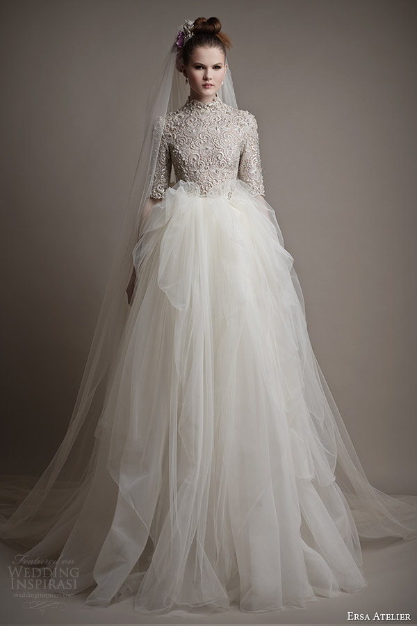 Ersa Atelier Spring 2015 Wedding Dresses | Wedding Inspirasi