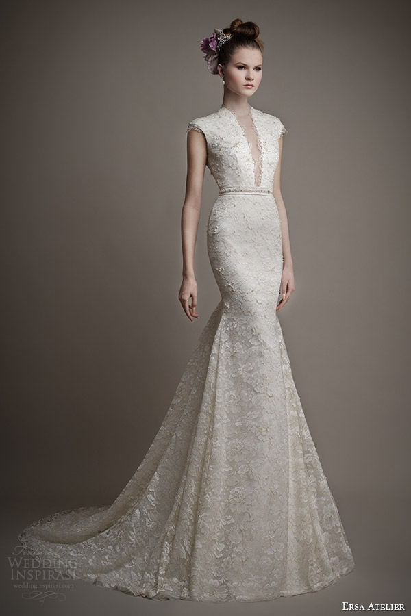 ersa atelier 2015 bridal didda wedding dress cap sleeves ersa atelier 2015 bridal didda wedding dress cap sleeves