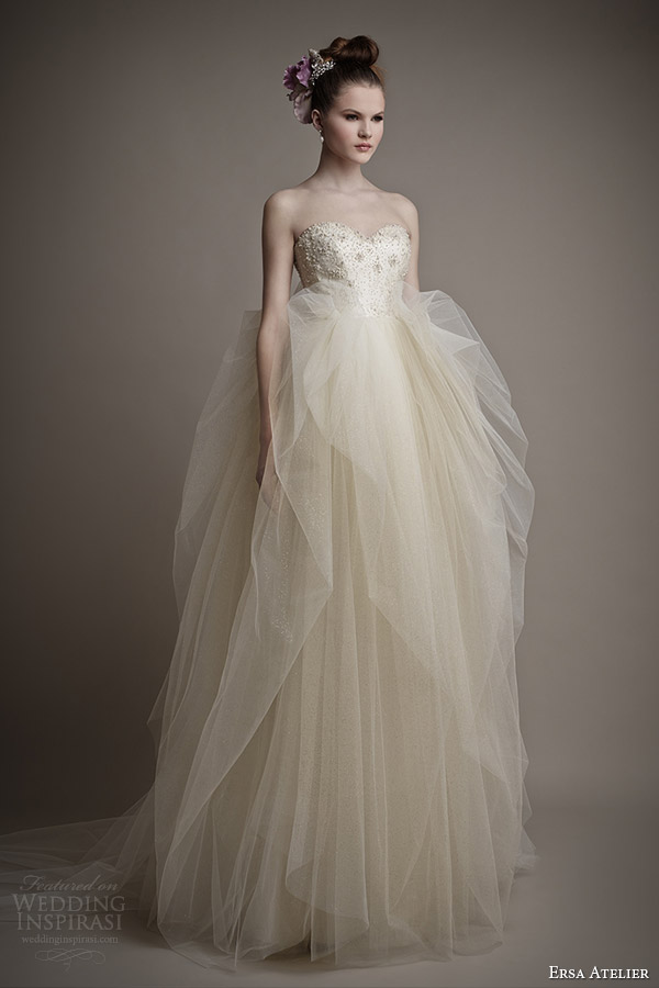 Ersa Atelier Spring 2015 Wedding Dresses | Wedding Inspirasi