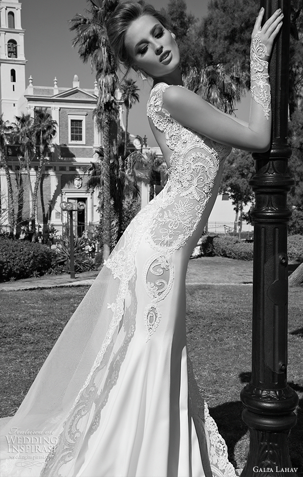 galia lahav 2015 wedding dress alora side view