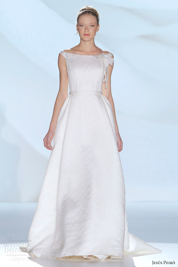 jesus peiro wedding dresses 2015 perfume off shoulder gown straps